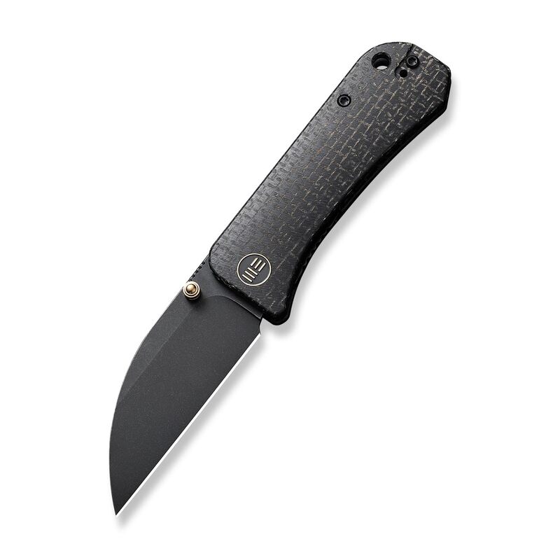 WEKNIFE Banter Wharncliffe Thumb Stud Knife Micarta Handle