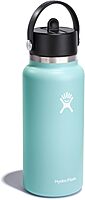 Hydro Flask Wide Mouth Flex Straw Cap Bottle - Insulated Stainless Steel