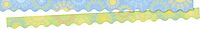 Barker Creek Double-Sided Scalloped Edge Border, Mindfulness Sunrise, Trim Out Bulletin Boards and Create Colorful Displays with 78' of Designer Double-Sided Border, 2.25" x 78', Pack of 2 (4007)