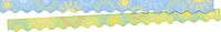 Barker Creek Double-Sided Scalloped Edge Border, Mindfulness Sunrise, Trim Out Bulletin Boards and Create Colorful Displays with 78' of Designer Double-Sided Border, 2.25" x 78', Pack of 2 (4007)