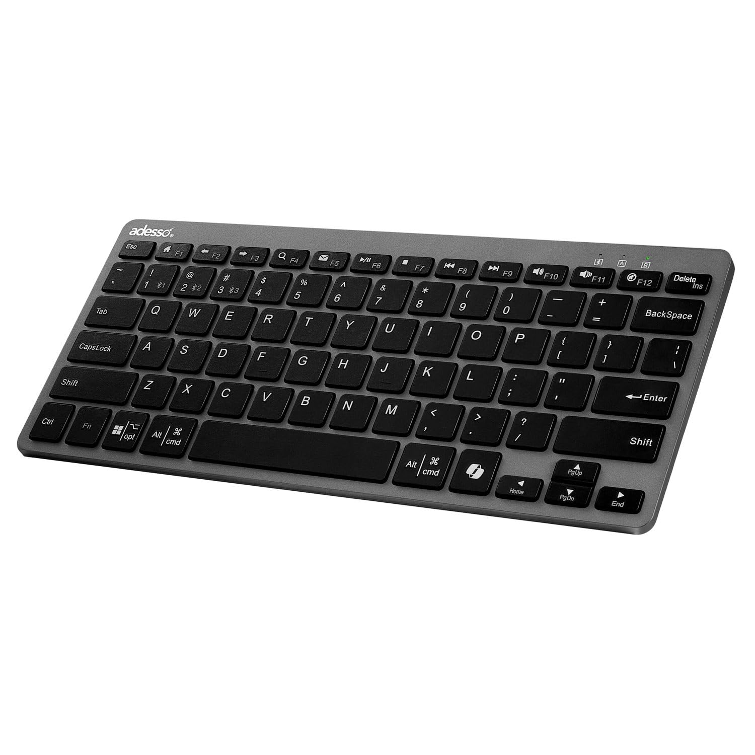 EasyTouch 7000 Multi OS Multi-Device Bluetooth Scissor Switch Keyboard with Copilot AI Hotkey - Wireless, Rechargeable