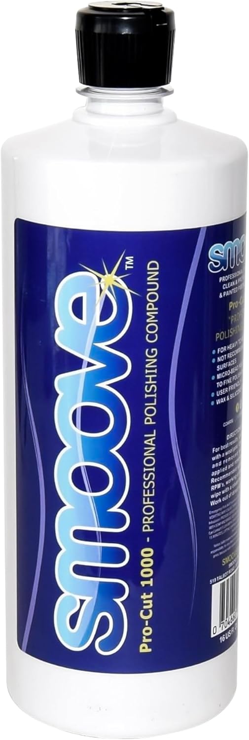 Pro-Cut 2500 Professional Polishing Compound - Medium to Light Oxidation Remover for Gelcoat & Painted Surfaces, 32 oz