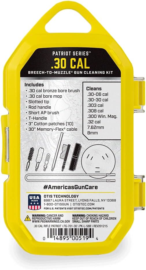 Otis Technology Patriot Series Breech-to-Muzzle Cleaning Kits