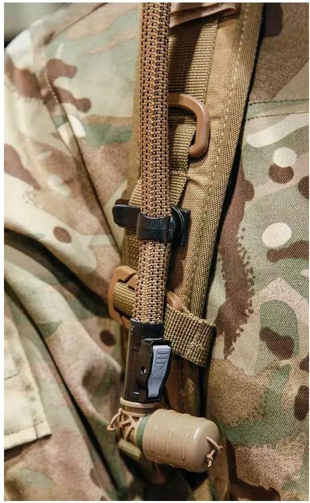 Source Tactical Gear Universal Magnetic Tube Holder Clip (Black) One Size Black