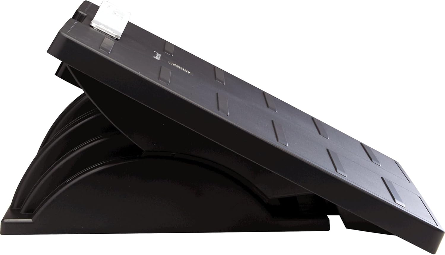 Fellowes Office Suites Adjustable Footrest, 17.5in x 13.1in - Black/Silver
