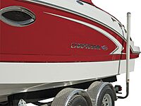 CE Smith - Guide-ON Post with LED Light - Boat Trailer Accessory