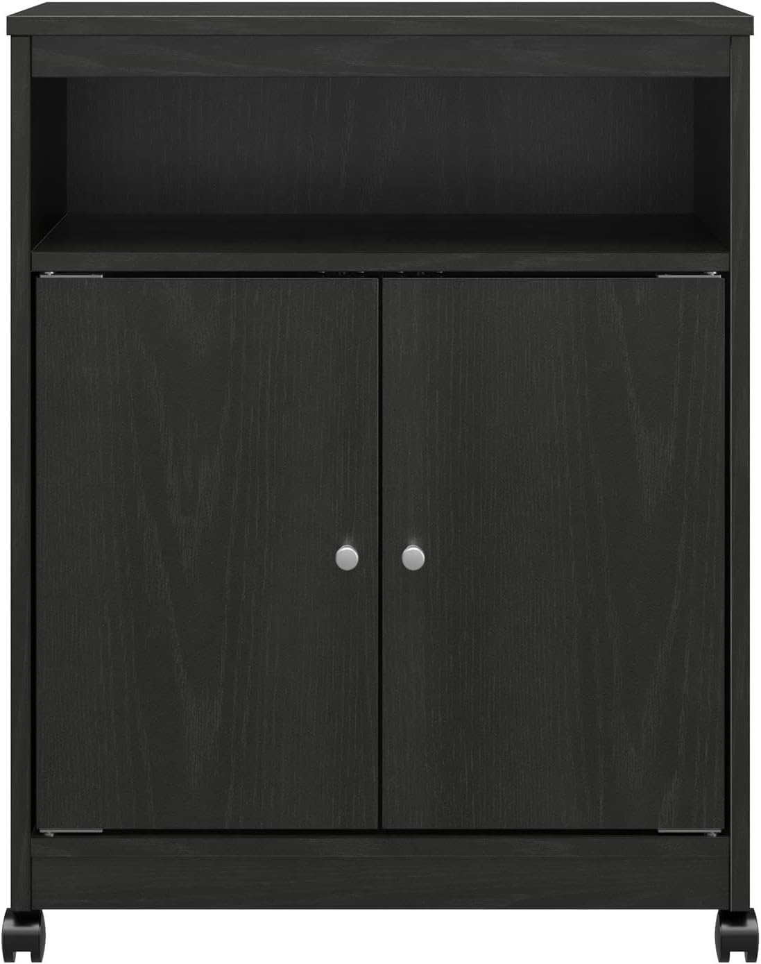 AMERIWOOD HOME Landry Microwave Cart with Cabinet