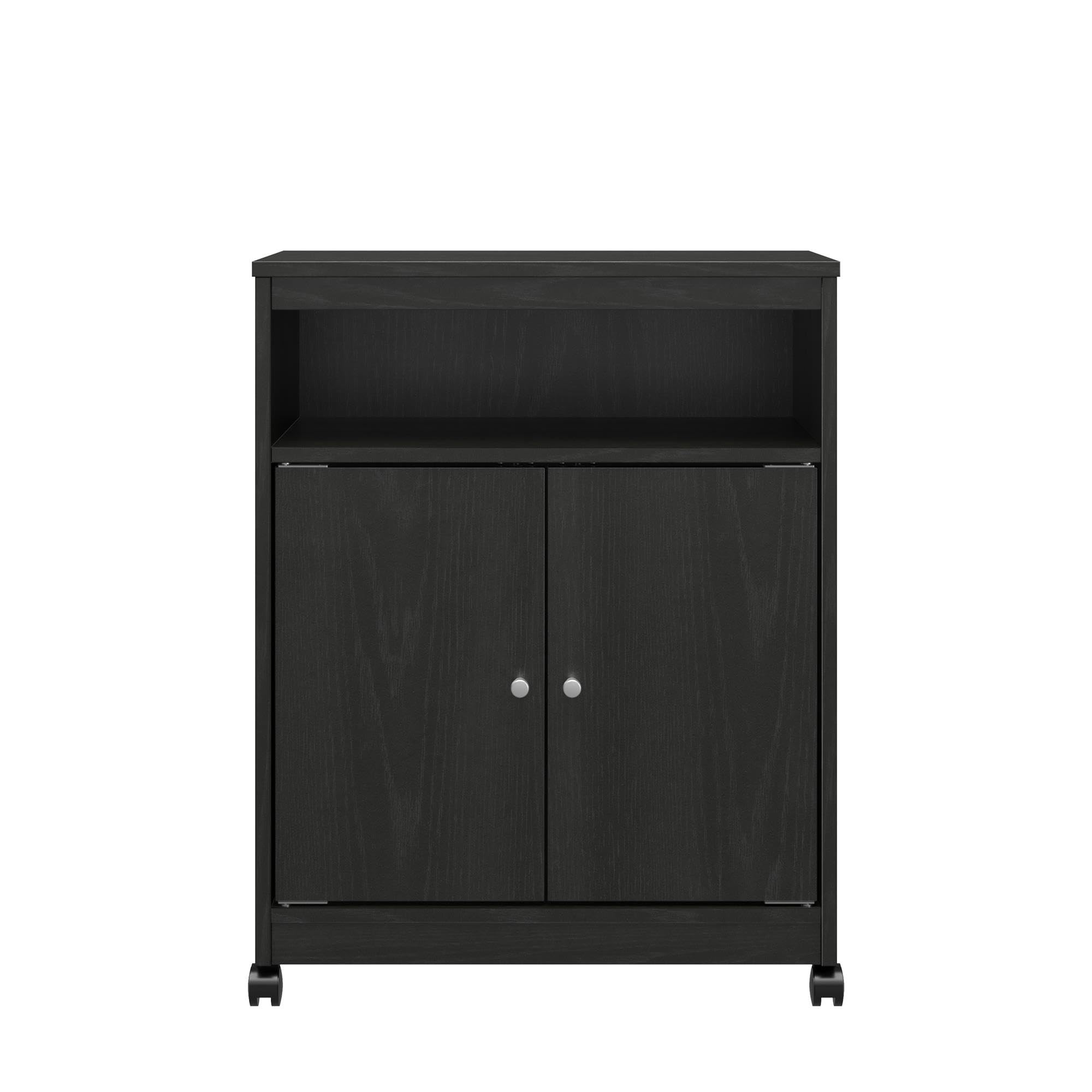 AMERIWOOD HOME Landry Microwave Cart with Cabinet
