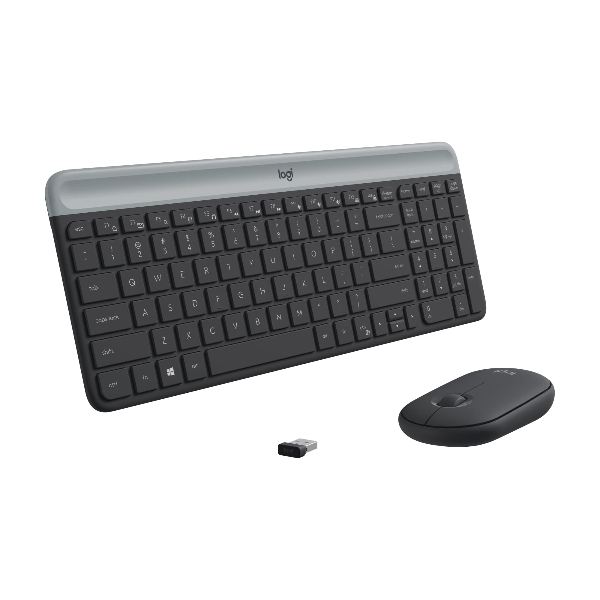 Logitech MK470 Slim Wireless Keyboard and Mouse Combo