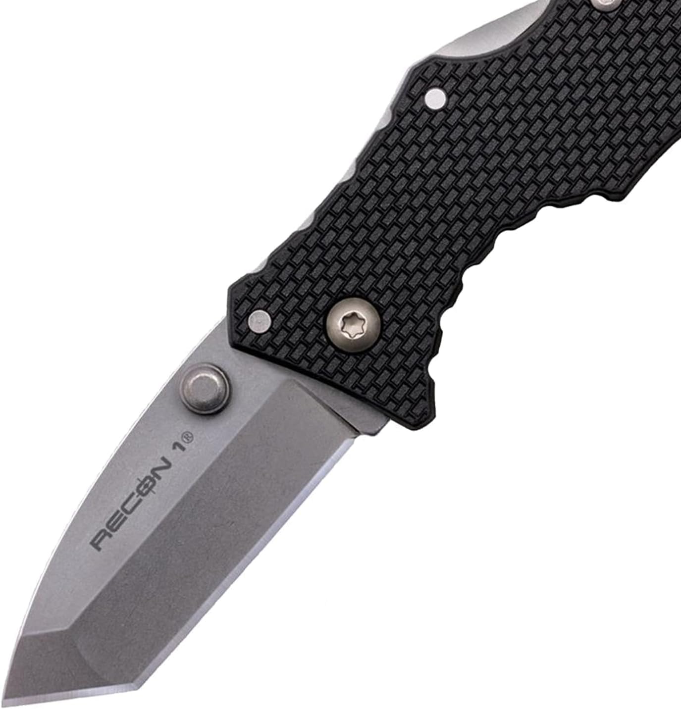COLD STEEL Micro Recon 1 2" 4034 SS Folding Knife - Griv-Ex Handle, Tri-Ad Lock