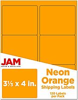 JAM PAPER Mailing Address Labels - Self-Adhesive Rectangular