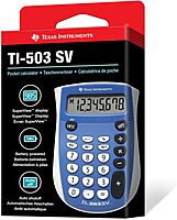 Texas Instruments TI-503 SV Standard Function Calculator 1 Count (Pack of 1)