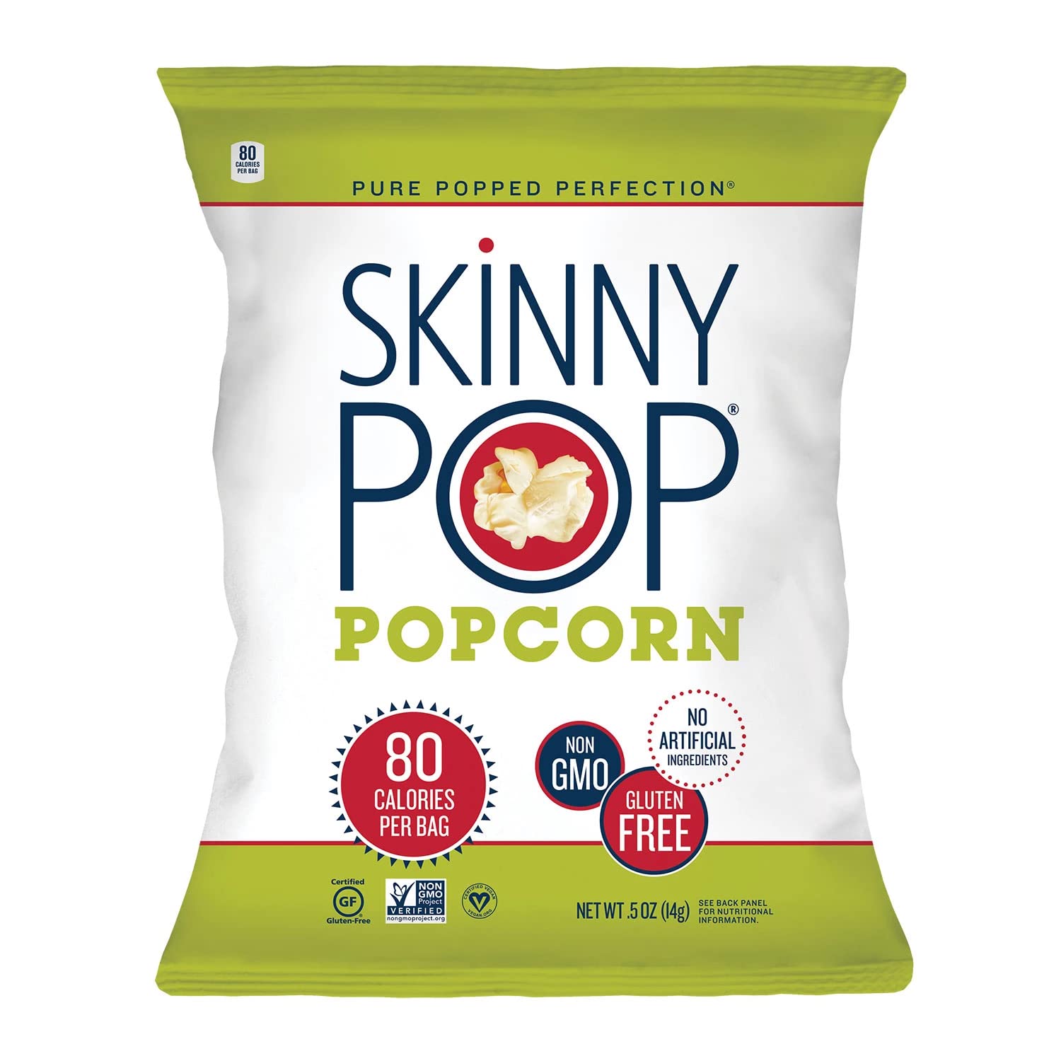 Popcorn Variety Snack Pack, 0.5 oz Bag, 36 Bags/Carton - SkinnyPop
