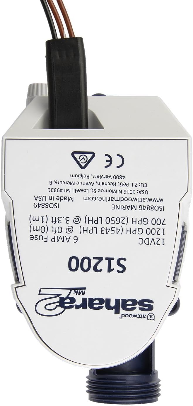 ATTWOOD Sahara MK2 Automatic Bilge Pump