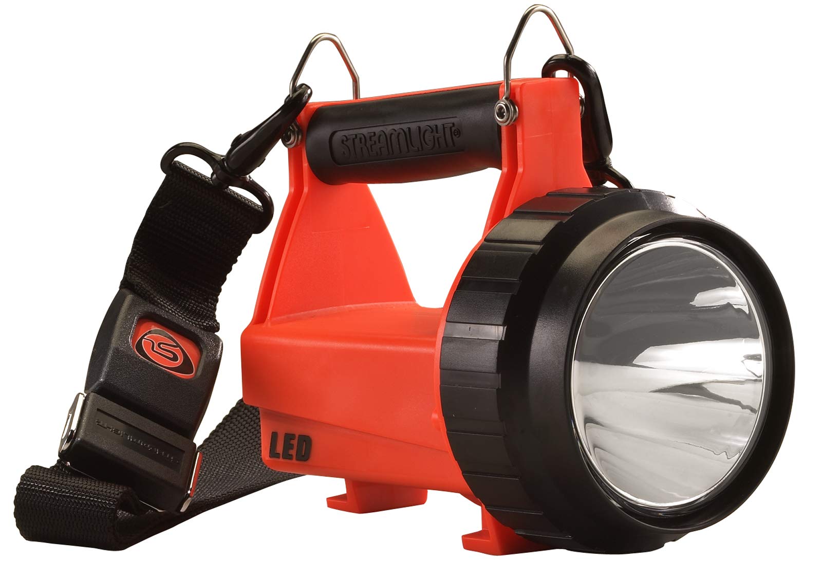 STREAMLIGHT Fire Vulcan 180-Lumen LED Rechargeable Flashlight/Lantern, Orange