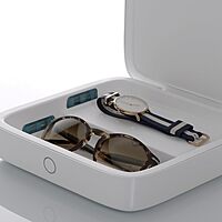 Einova Mundus Pro UV-C Sanitizing Disinfector & Charging Station – 2x10W Qi, 18W USB-A