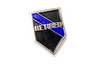 THIN BLUE LINE Enamel Lapel and Uniform Bar Pins