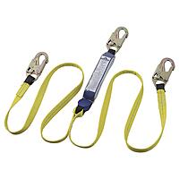PEAKWORKS 6 ft Double-Leg Shock Absorbing Safety Lanyard