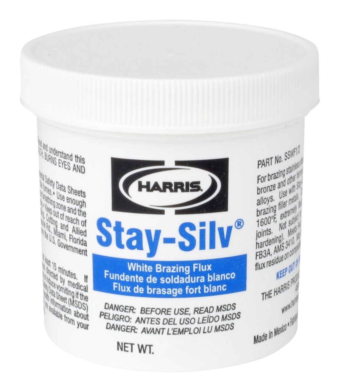Harris SSWF7 Stay Silv Brazing Flux 6.5oz