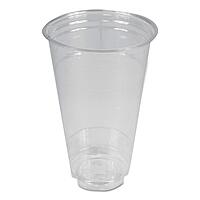 Boardwalk PET24 Clear Plastic Cold Cups, 24 Oz, 600/carton