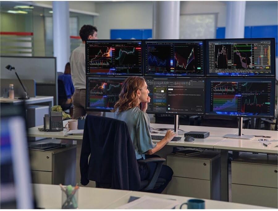 HP EliteDesk 8 G1i Desktop Computer - Intel Core Ultra 5 235T - vPro Technology - 16 GB - 256 GB SSD - Desktop Mini