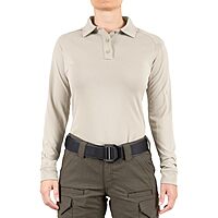 First Tactical Women's Performance Long Sleeve Polo