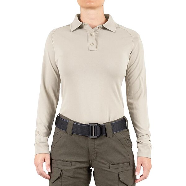 First Tactical Women's Performance Long Sleeve Polo