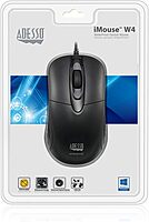 iMouse W4 Waterproof Wired Optical Mouse 1000 DPI USB Computer Mouse for Windows Mac IP66 Water Resistant Design