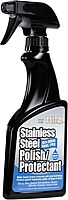 Flitz Stainless Steel Polish Protectant - 16oz Bottle, USA-Made Ceramic Coating for Stainless Steel Appliances