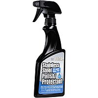 Flitz Stainless Steel Polish Protectant - 16oz Bottle, USA-Made Ceramic Coating for Stainless Steel Appliances
