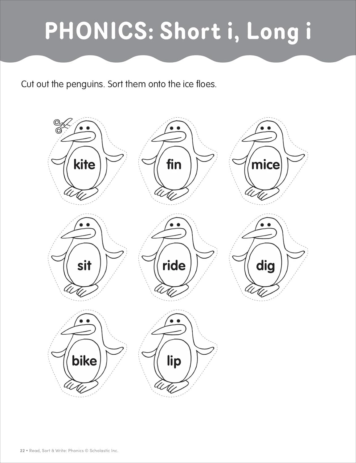 Read, Sort & Write: Phonics: Fun, Reproducible Activities With Writing Pages That Build Essential Skills