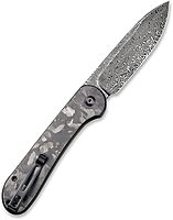 CIVIVI Elementum Pocket Folding Knife with 3.47" Blade, Button Lock