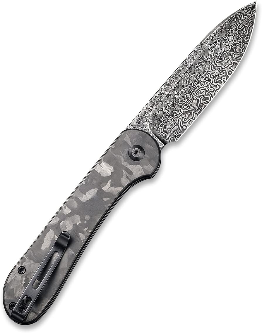 CIVIVI Elementum Pocket Folding Knife with 3.47" Blade, Button Lock