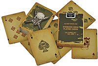 Ka-Bar Knives Playing Cards, Skull
