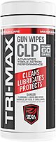 Real Avid Tri-Max CLP Gun Cleaning Wipes 60 Count | CLP Gun Cleaner And Lubricant | One-Step Gun Cleaning Oil and Lubricant