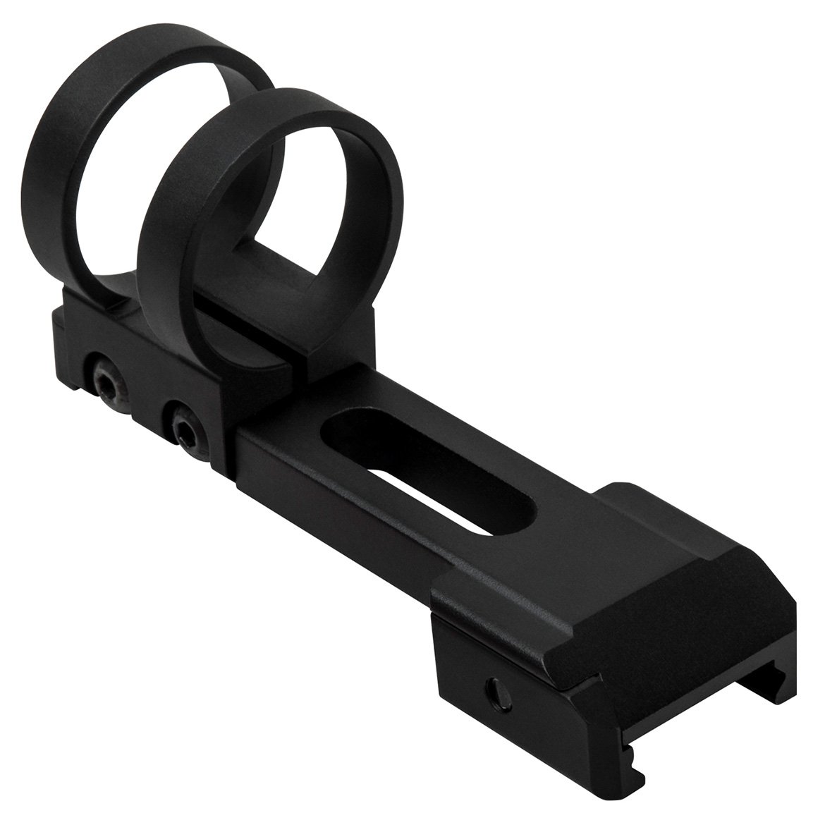 NC Star VMFLPR Ncstar, Picatinny 1" Extended Flashlight Mount, Standard, Black