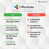 OfficeSuite Family Compatible with Microsoft® Office Word® Excel® & PowerPoint® and Adobe® PDF for PC Windows 10, 8.1, 8