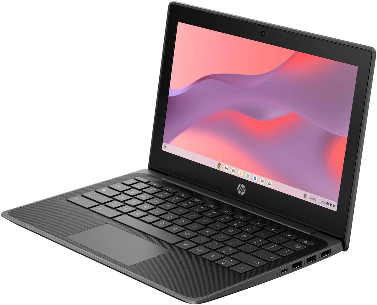 HP Fortis G10 11.6" Chromebook - HD - Intel N-Series N100-4 GB - 32 GB Flash Memory - Jack Black