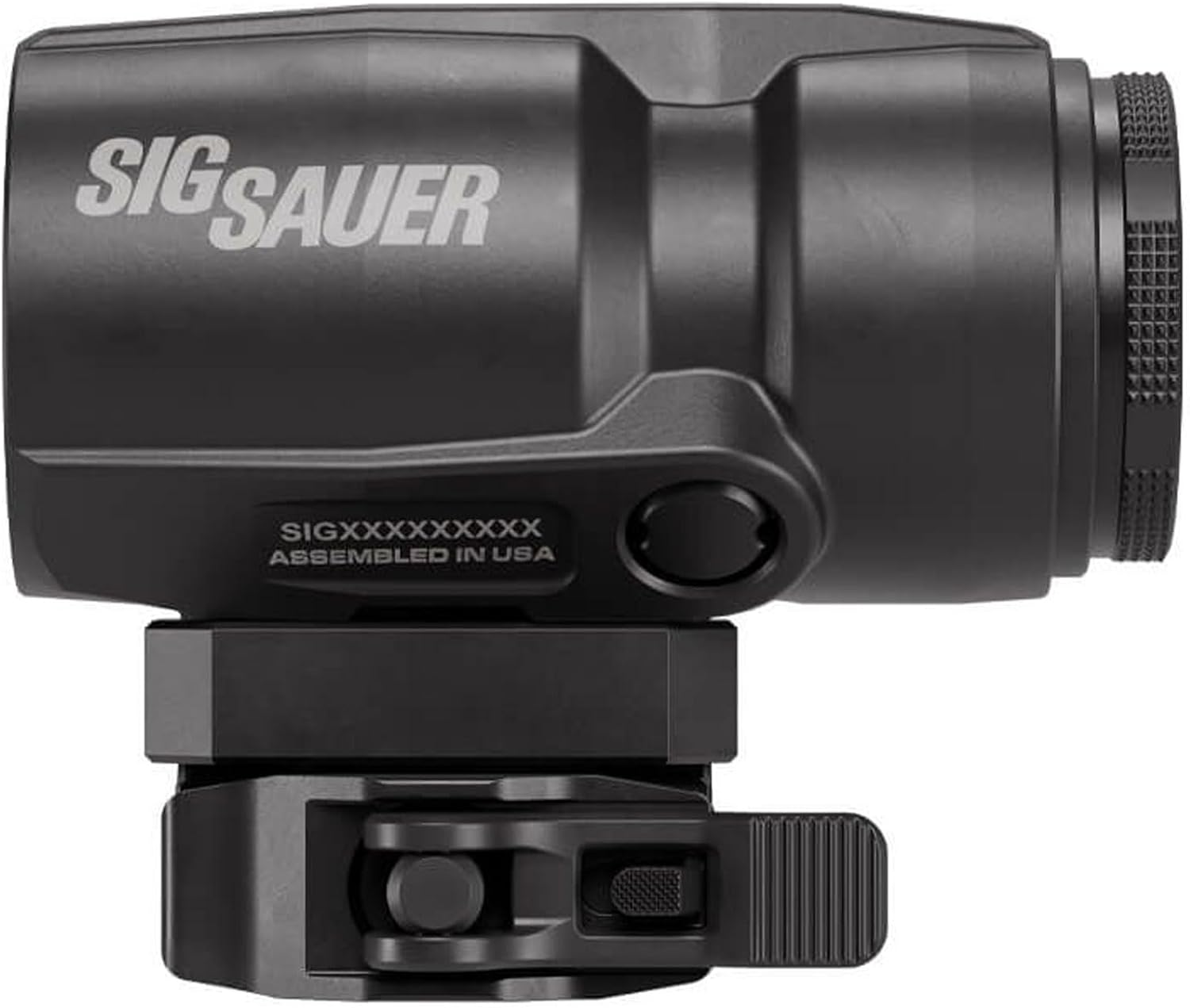 SIG SAUER JULIET3T-AMR 3x22mm Tactical Magnifier | Compact Flip-to-Side Optic with PowerCam QR Mount | AMR Compatible