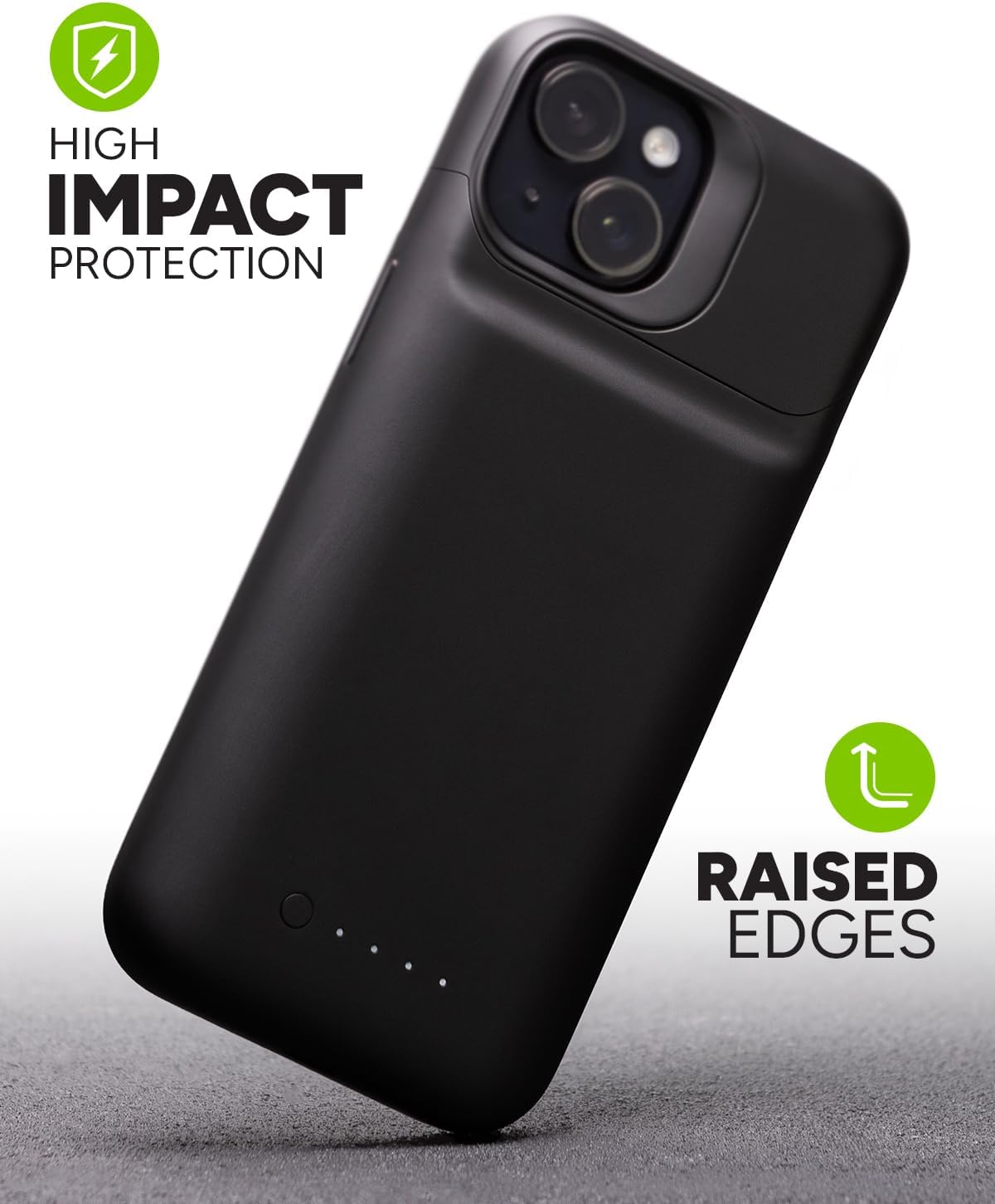 Mophie Juice Pack iPhone 15 Battery Case - Legendary Power & Protection