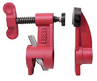 BESSEY PC-34DR, 3/4 In. Pipe Clamps, Deep Reach 2-1/2 In. - Incredibly Versatile, Easy To Assemble