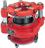 RIDGID 36620 141 NPT Receding Geared Threader for 2 1/2-Inch to 4-Inch Pipes, Built-In Jaw Clutch, Fully Enclosed Gearing