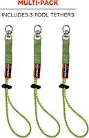 Ergodyne Squids 3713 Tool Tails Attachment with Swivel End, 10 Pounds,Lime