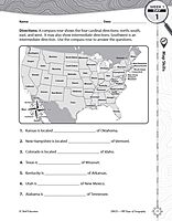 180 Days™: Social Studies, Geography for 4th Grade Practice Workbook for Classroom and Home, Cool and Fun Practice Created by Teachers (180 Days of Practice)