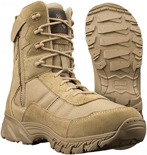 Altama Vengeance SR 8" Side-Zip Unisex Tactical/Uniform Boots