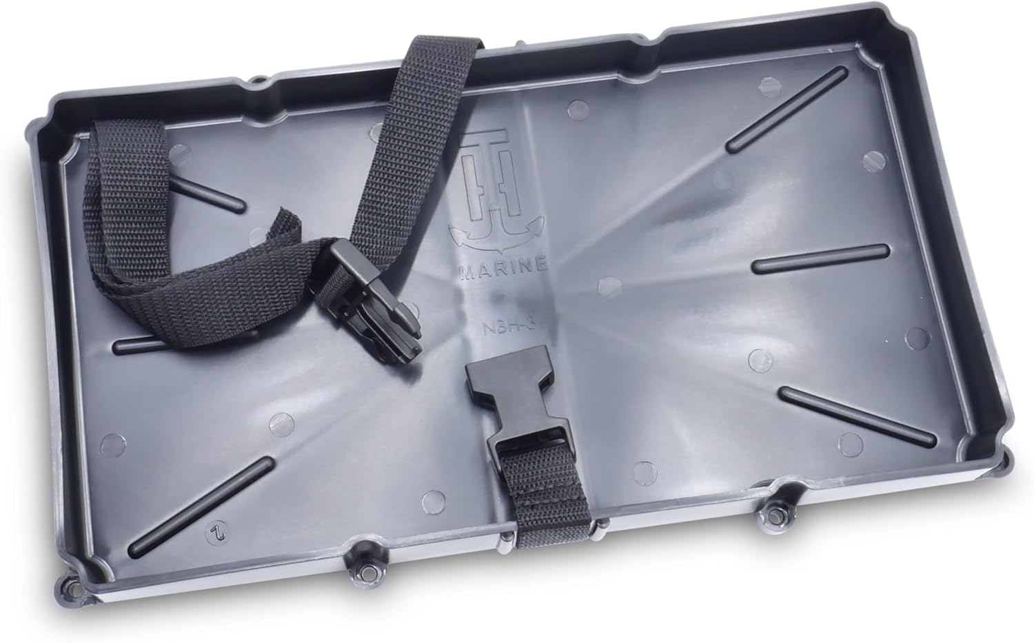 T-H Marine Large Rectangular Scupper - White