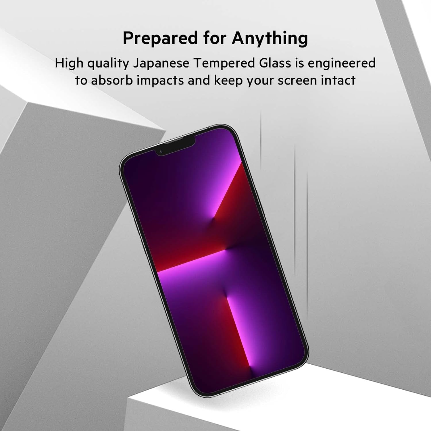 Belkin Tempered Glass Screen Protector for iPhone - Easy Align Tray