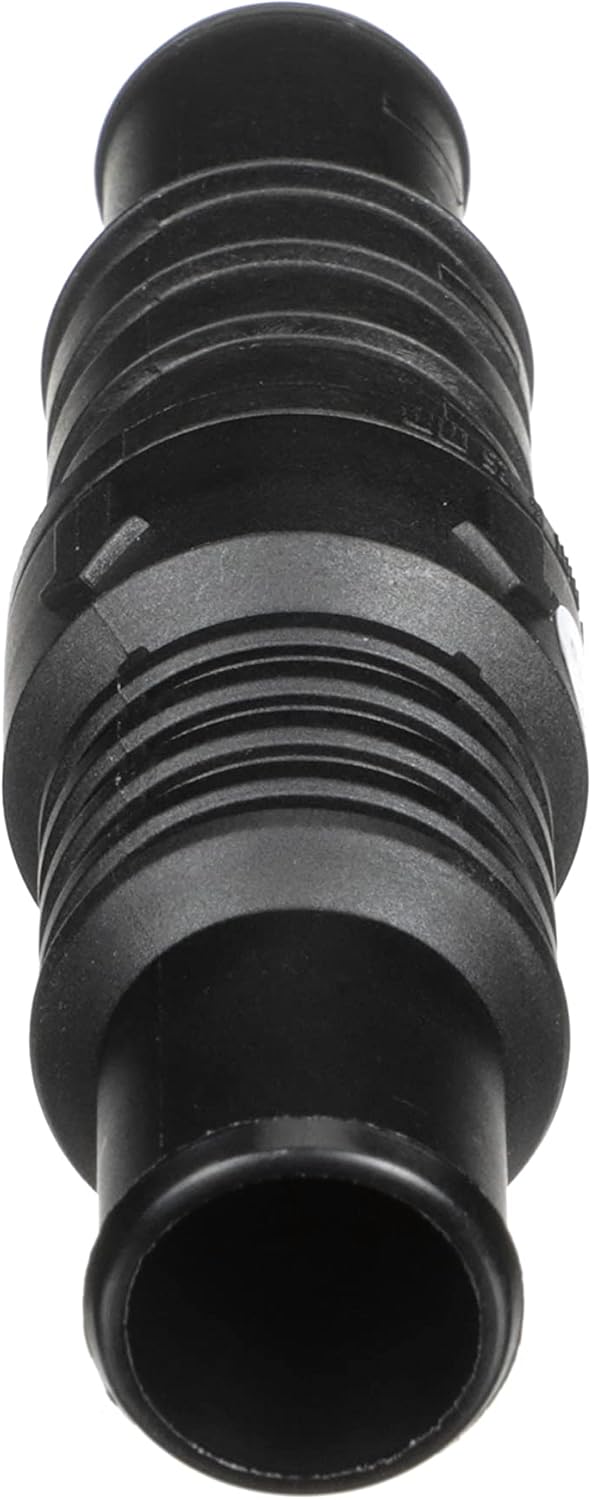 Whale LV1219 Non-Return Inline Valve, for Use with ¾-Inch and 1-Inch Diameter Pipes, Nitrile Construction, Black One Size