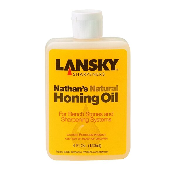 Lansky Nathan's Natural Honing Oil: Lubricant for Non-Diamond Knife Sharpening System and Knife Sharpening Stone Use