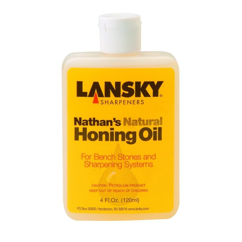 Lansky Nathan's Natural Honing Oil: Lubricant for Non-Diamond Knife Sharpening System and Knife Sharpening Stone Use